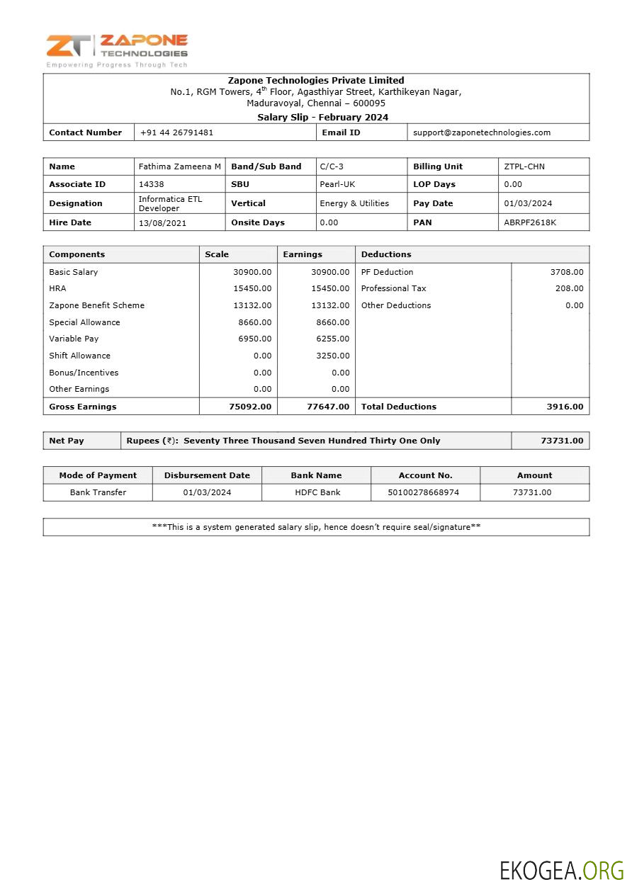 Modèle de fiche de paie Zapone Technologies aux formats Word et PDF.pdf, 1